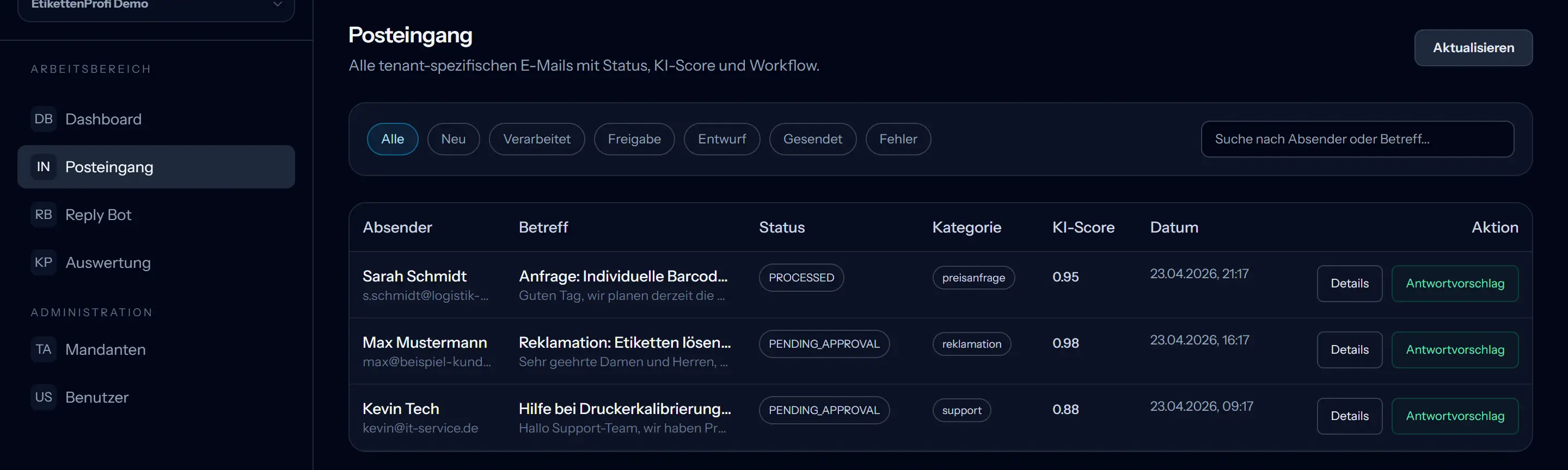Projekt: Smart Inbox Agent